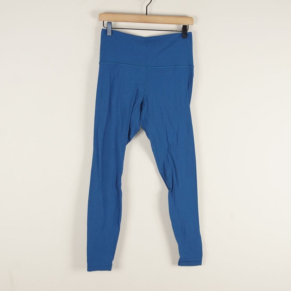 Lululemon Align Full Length 28" Carbon Blue Leggings Womens Sz 10